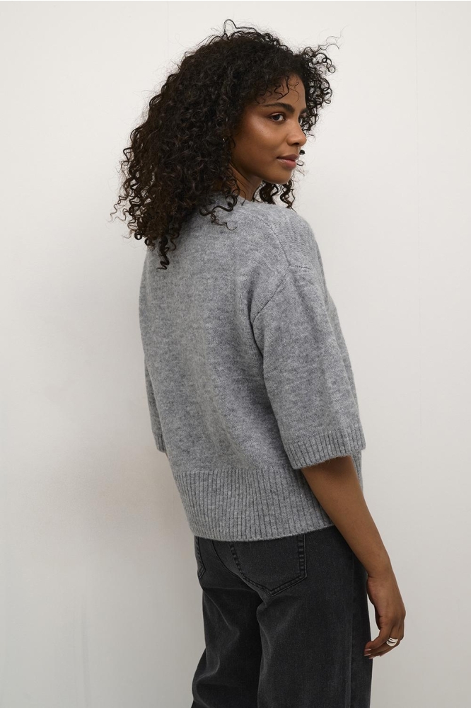 KAROSIE CARDIGAN 10509480 Grey melange